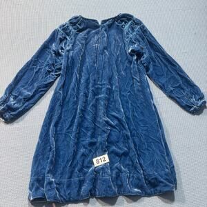 Little Marc Jacobs JOELLE Dress Girl's Sz 12 Blue Brand New